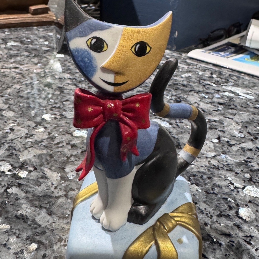 🐾 Purr-fect Harmony with This Rosina Wachtmeister Cat Music Box! 🐾🎶”